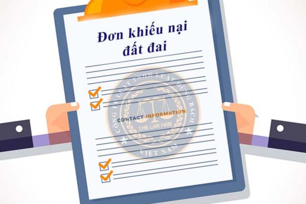 mẫu đơn khiếu nại tranh chấp đất đai