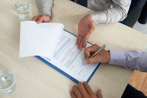 Lập văn bản từ chối